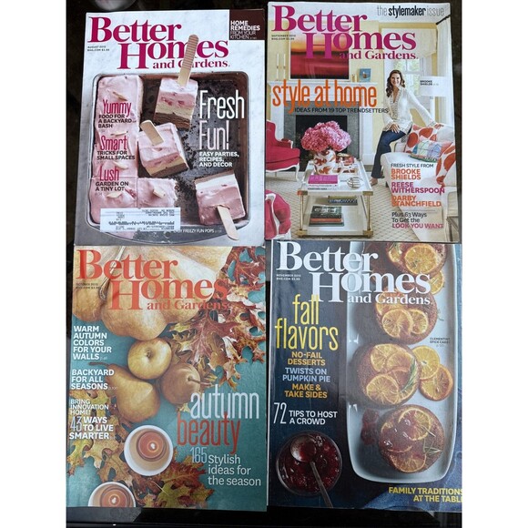 Better Homes and Gardens Magazine Mixed Lot of 21+ Special Interest Potluck - Picture 4 of 4